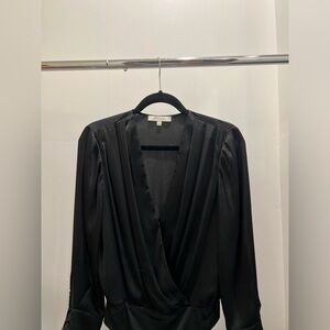 Favorite Daughter Black Drop V Bodysuit